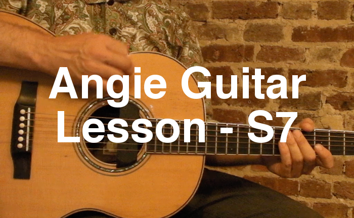 Angie Guitar Lesson - S7