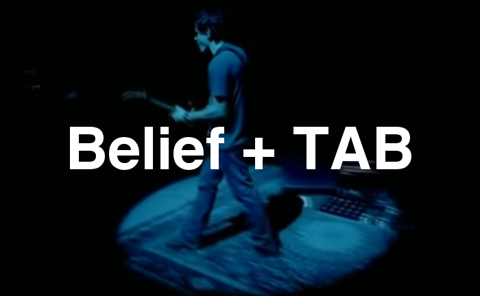 Belief TAB lesson.