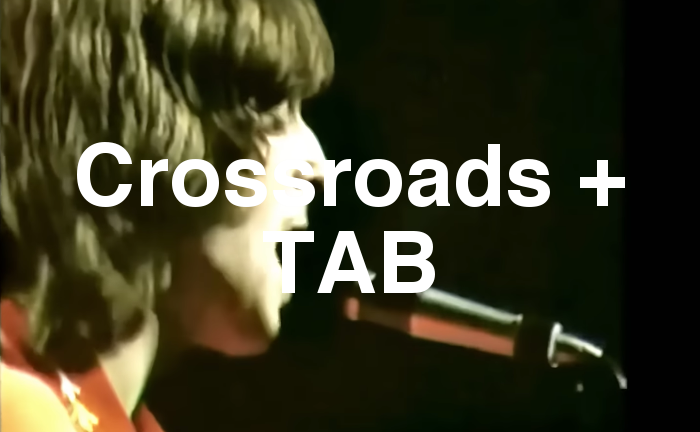 Crossroads TAB lesson.