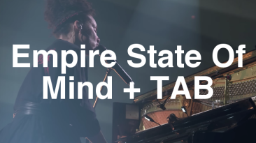 Empire State Of Mind Guitar Lesson + TAB