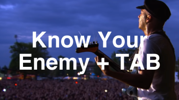 Know Your Enemy TAB lesson.