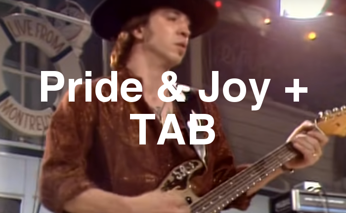 Pride & Joy TAB lesson.
