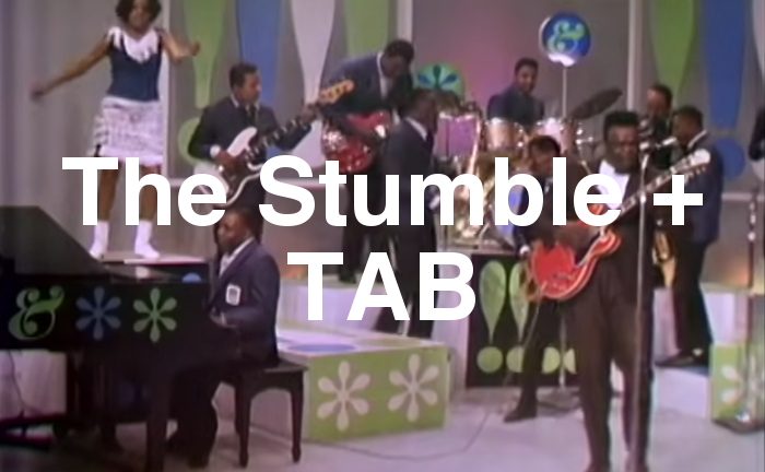 The Stumble TAB lesson.