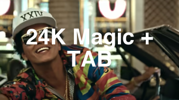 24K Magic Guitar Lesson + TAB