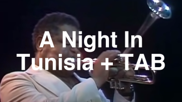 A Night In Tunisia Guitar Lesson + TAB