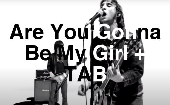 Are You Gonna Be My Girl Guitar Lesson + TAB