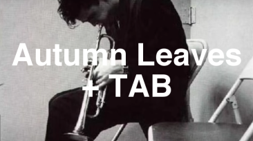 Autumn Leaves Guitar Lesson + TAB