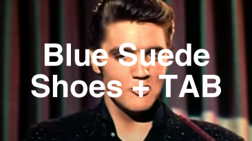 Blue Suede Shoes Guitar Lesson + TAB