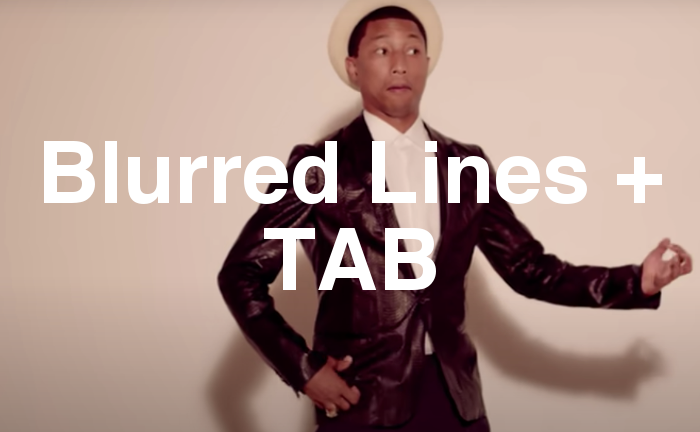 Blurred Lines Guitar Lesson + TAB