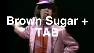 Brown Sugar Guitar Lesson + TAB
