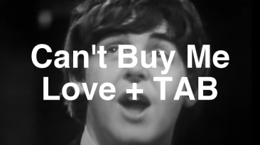 Can't Buy Me Love Guitar Lesson + TAB