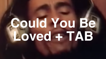 Could You Be Loved Guitar Lesson + TAB
