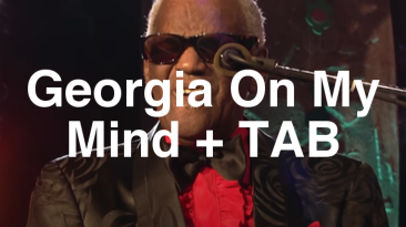 Georgia On My Mind Guitar Lesson + TAB