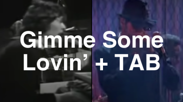 Gimme Some Lovin’ Guitar Lesson + TAB