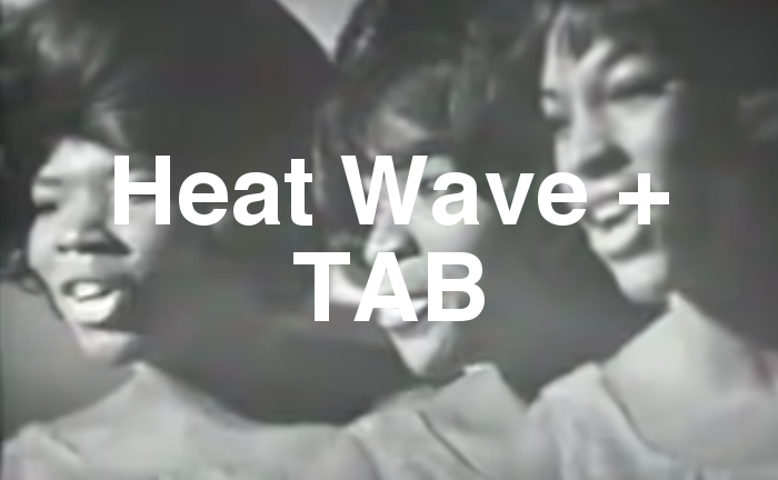 Heat Wave Guitar Lesson + TAB