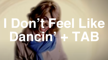 I Don’t Feel Like Dancin’ Guitar Lesson + TAB