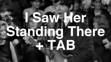 I Saw Her Standing There Guitar Lesson + TAB