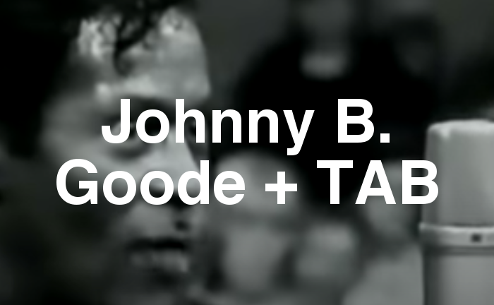Johnny B. Goode Guitar Lesson + TAB