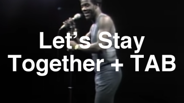 Let’s Stay Together Guitar Lesson + TAB