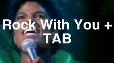 Rock With You Guitar Lesson + TAB