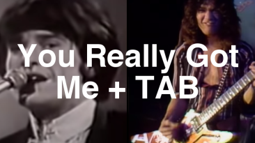 You Really Got Me Guitar Lesson + TAB