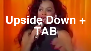 Upside Down Guitar Lesson + TAB