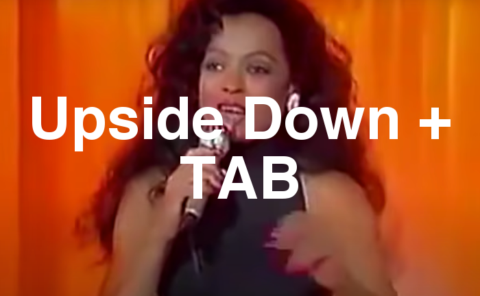 Upside Down Guitar Lesson + TAB