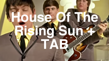 House Of The Rising Sun Guitar Lesson + TAB