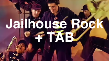 Jailhouse Rock Guitar Lesson + TAB
