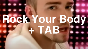 Rock Your Body Guitar Lesson + TAB