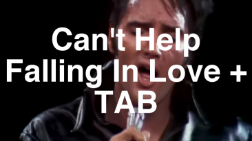 Can't Help Falling In Love Guitar Lesson + TAB