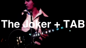 The Joker Guitar Lesson + TAB