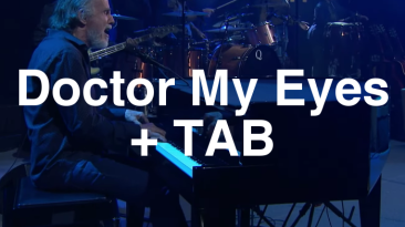 Doctor My Eyes Guitar Lesson + TAB