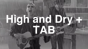 High and Dry Guitar Lesson + TAB
