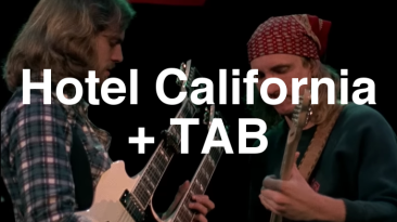 Hotel California Guitar Lesson + TAB