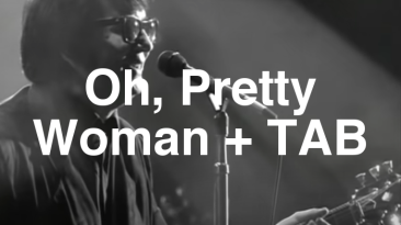 Oh, Pretty Woman Guitar Lesson + TAB