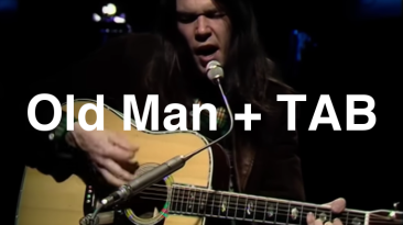 Old Man Guitar Lesson + TAB