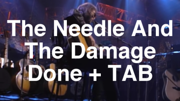 The Needle And The Damage Done Guitar Lesson + TAB