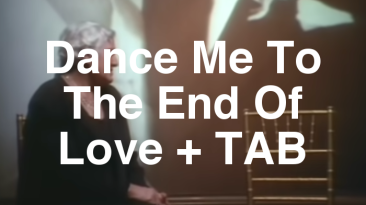 Dance Me To The End Of Love Guitar Lesson + TAB
