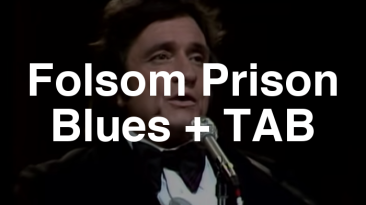 Folsom Prison Blues Guitar Lesson + TAB