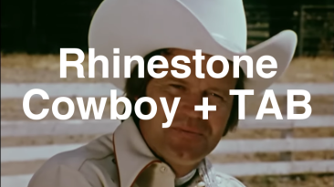 Rhinestone Cowboy Guitar Lesson + TAB