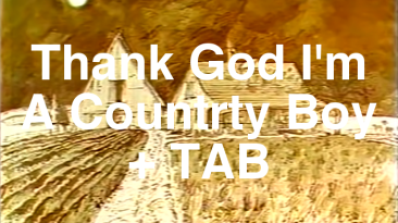 Thank God I'm A Country Boy Guitar Lesson + TAB