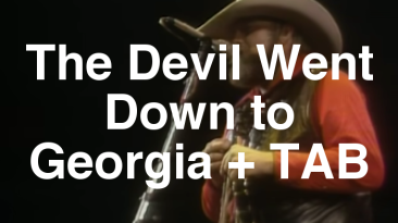 The Devil Went Down to Georgia Guitar Lesson + TAB