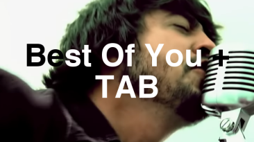Best Of You Guitar Lesson + TAB