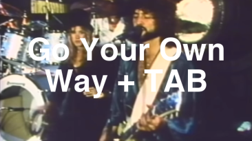 Go Your Own Way Guitar Lesson + TAB