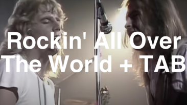 Rockin' All Over The World Guitar Lesson + TAB