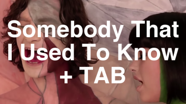 Somebody That I Used To Know Guitar Lesson + TAB