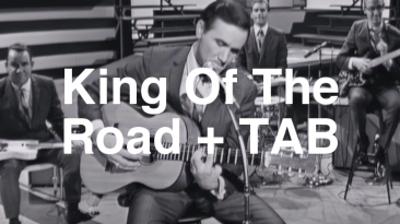 King Of The Road Guitar Lesson + TAB