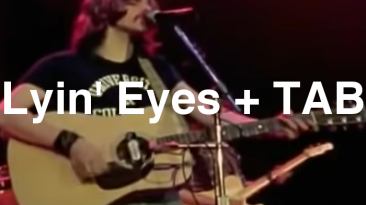 Lyin' Eyes Guitar Lesson + TAB