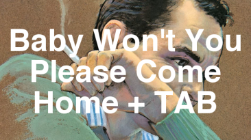 Baby Won't You Please Come Home TAB lesson.